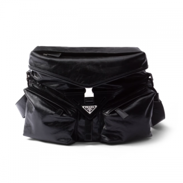 프라다 2VD062 오일왁스 레더 크로스백 남성 메신저백