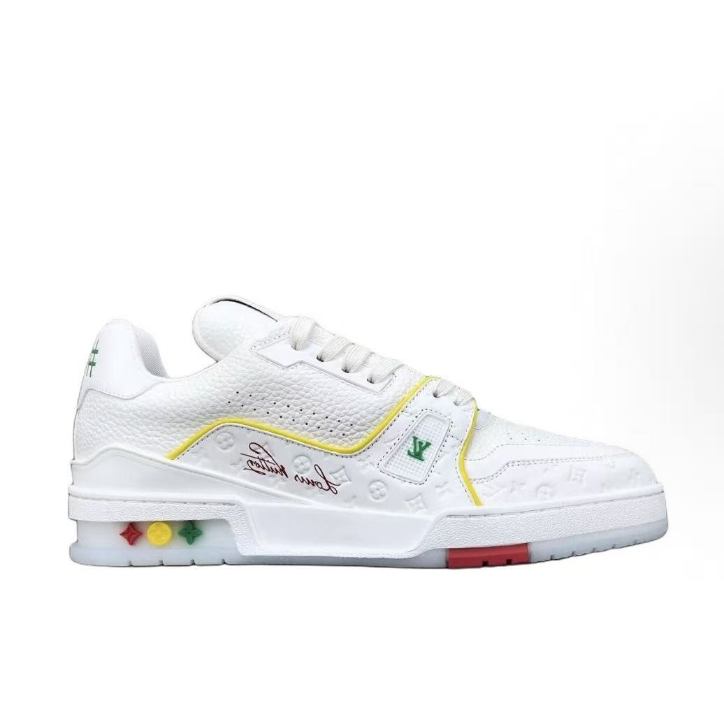 루이비통 트레이너 1AHPJS 남녀공용 로우탑 스니커즈 (ZP공장)