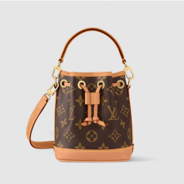 루이비통 나노 노에 모노그램 M81266 여성용 미니 버킷백 (황벽공장)