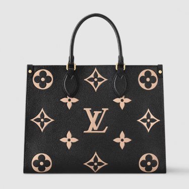 루이비통 M45495 온더고 MM 블랙 모노그램 토트백  (황벽공장)