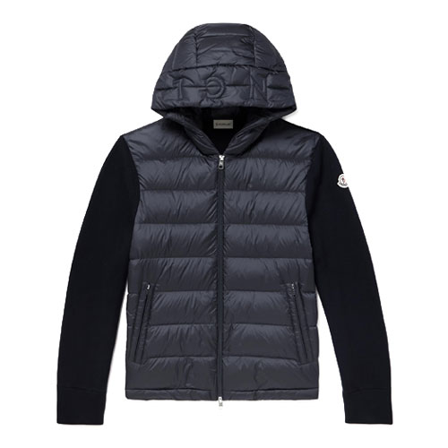 몽클레르 울 집업 후드 다운 자켓 (X공장)
