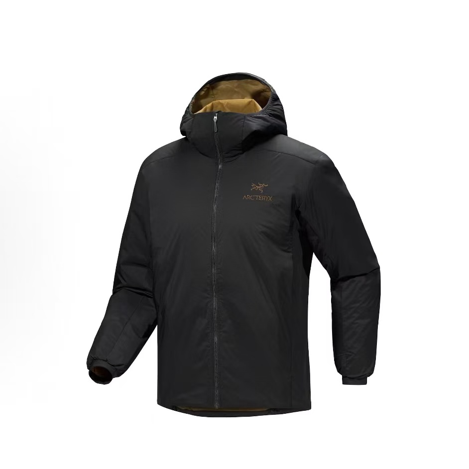 아크테릭스 Atom Hoody M 자수 로고 후드 다운 자켓 24K블랙