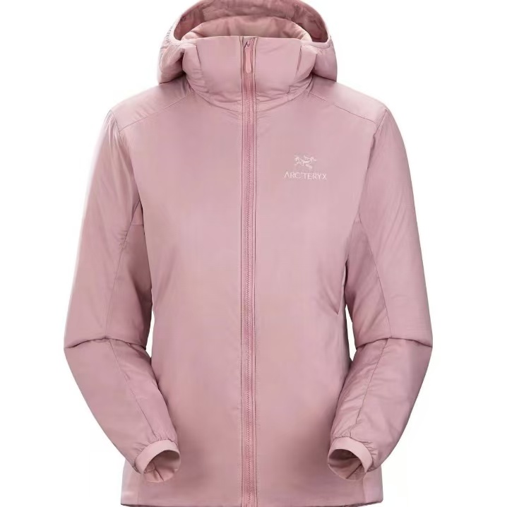 아크테릭스 Atom Hoody M 자수 로고 후드 다운 자켓 센서리 퍼플