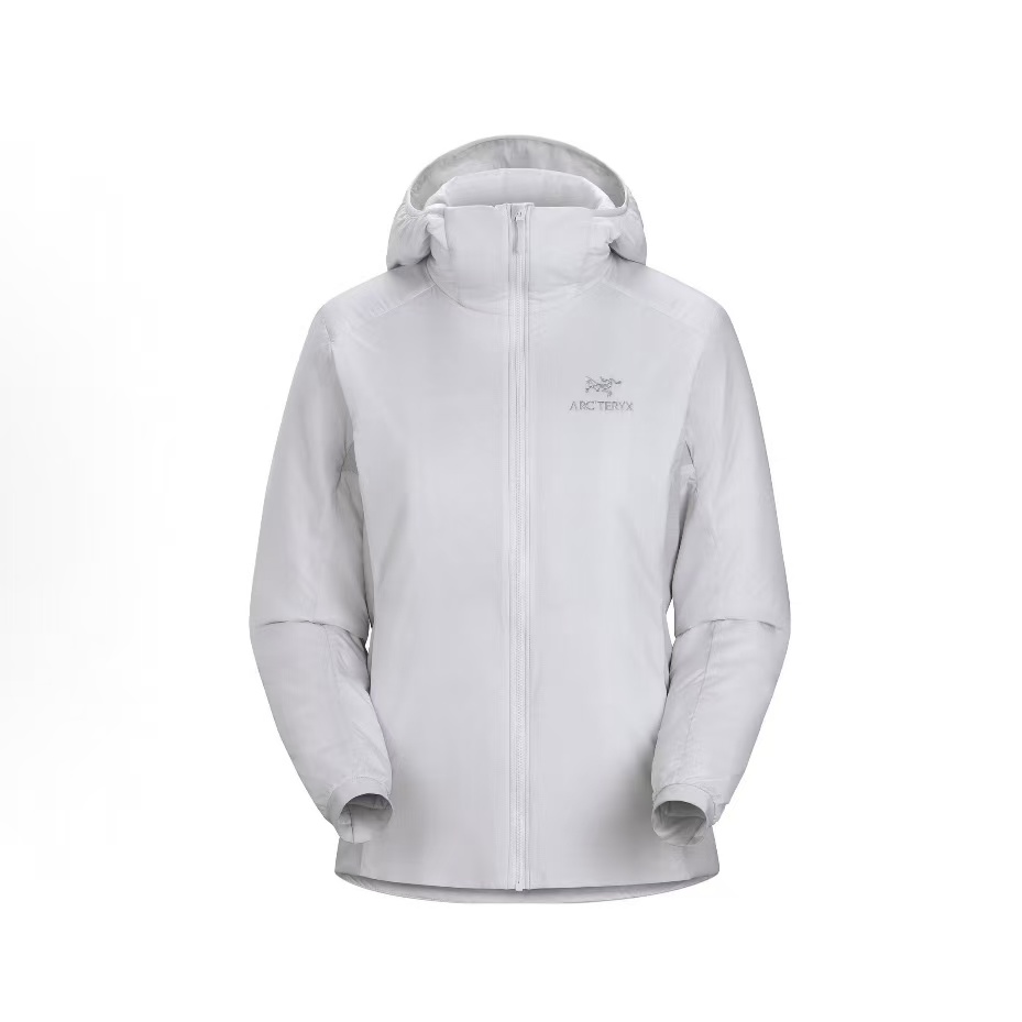 아크테릭스 Atom Hoody M 자수 로고 후드 다운 자켓 아톰 그레이