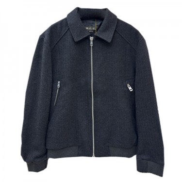 로로 피아나 캐시미어 스탠드넥 자켓 (X공장)