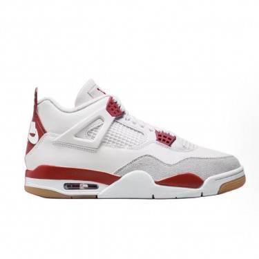 나이키 SB 에어 조던 4 바시티 레드 DR5415-106 화이트 레드 (X공장)