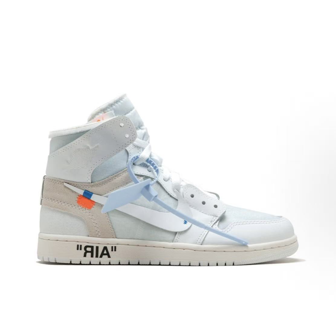 오프화이트 x 나이키 에어 조던 1 화이트 AQ0818-100 (LJR공장)