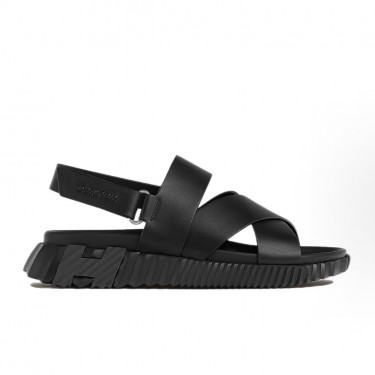 에르메스 H221848Z H01 바운싱 크로스 스트랩 샌들 남성용 블랙 (GD공장)
