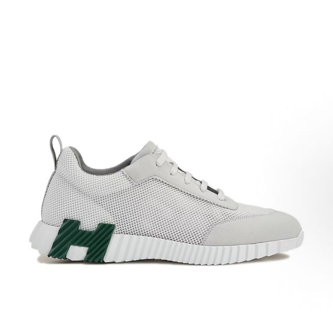 에르메스 데이 스니커즈 화이트/그린 H221897Z H91 (GD공장)