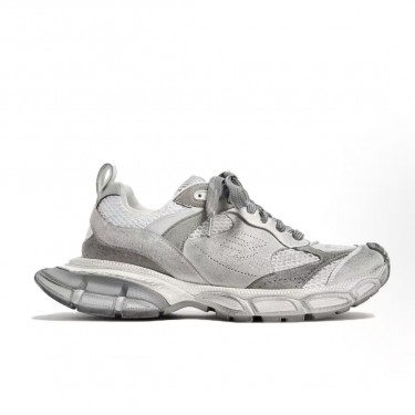 발렌시아가 759693W3XLH1212  블랙 화이트 러너 스니커즈 (XA공장)