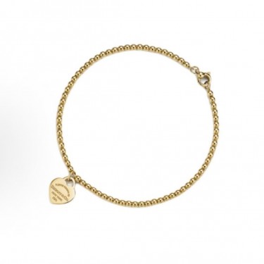 티파니 앤 코 심플 하트 펜던트  골드 브레이슬릿 여성 골드