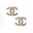 샤넬 로고 스몰 메탈 이어링 여성용 골드