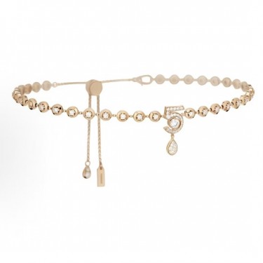 샤넬 이터널 넘버5 18K 로즈 골드 네크리스 남녀공용 커플