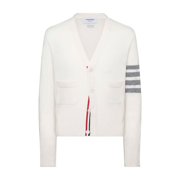 톰브라운 사선 사조 스트라이프 가디건