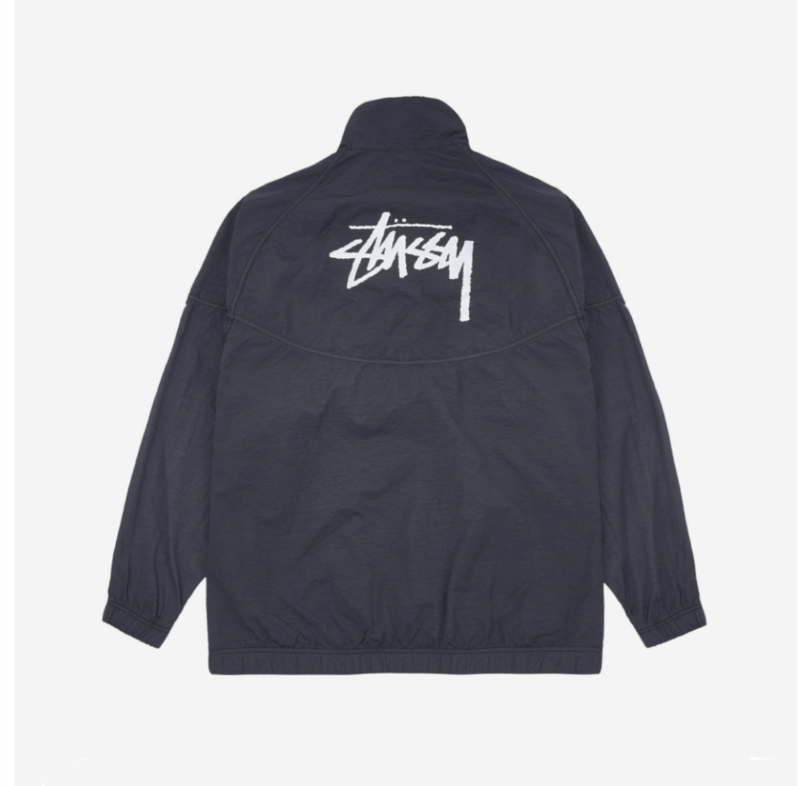 스투시 x 나이키 콜라보 백로고 긴팔 트레이닝 아메리칸 빈티지 재킷 남성용