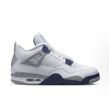 에어 조던 4 골프 밀리터리 블루 미드컷 스니커즈 미드나이트 블루 (LJR공장)