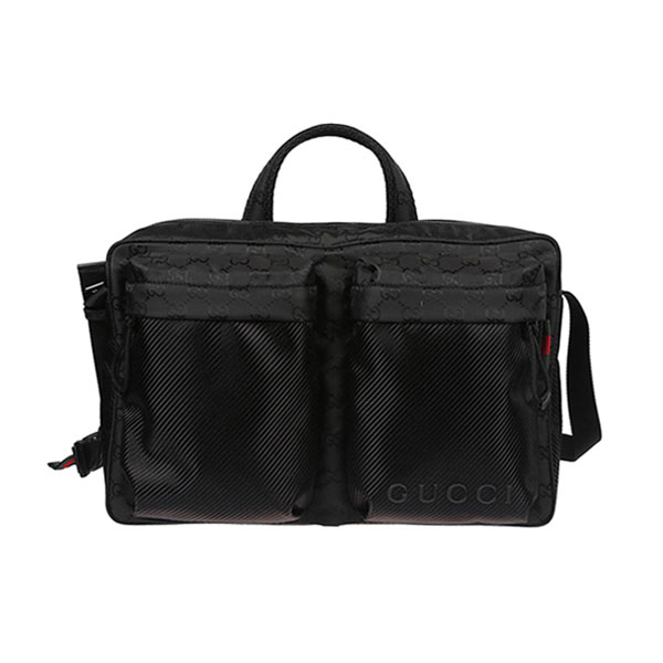 구찌 넥서스 라지 크로스바디 백 블랙