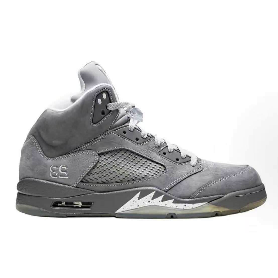 에어 조던 5 울프 그레이 미드탑 레트로 농구화 공용 그레이 (PK공장)