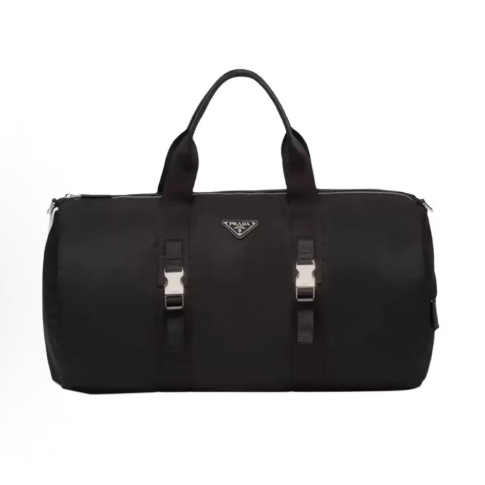 프라다 Re-Nylon 사피아노 트리밍 라지 여행가방 남성용 2VC015
