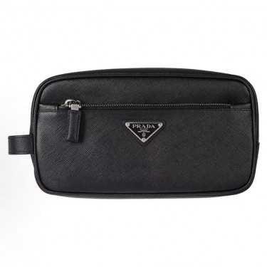 프라다 사피아노 삼각 로고 트래블백 2NA819