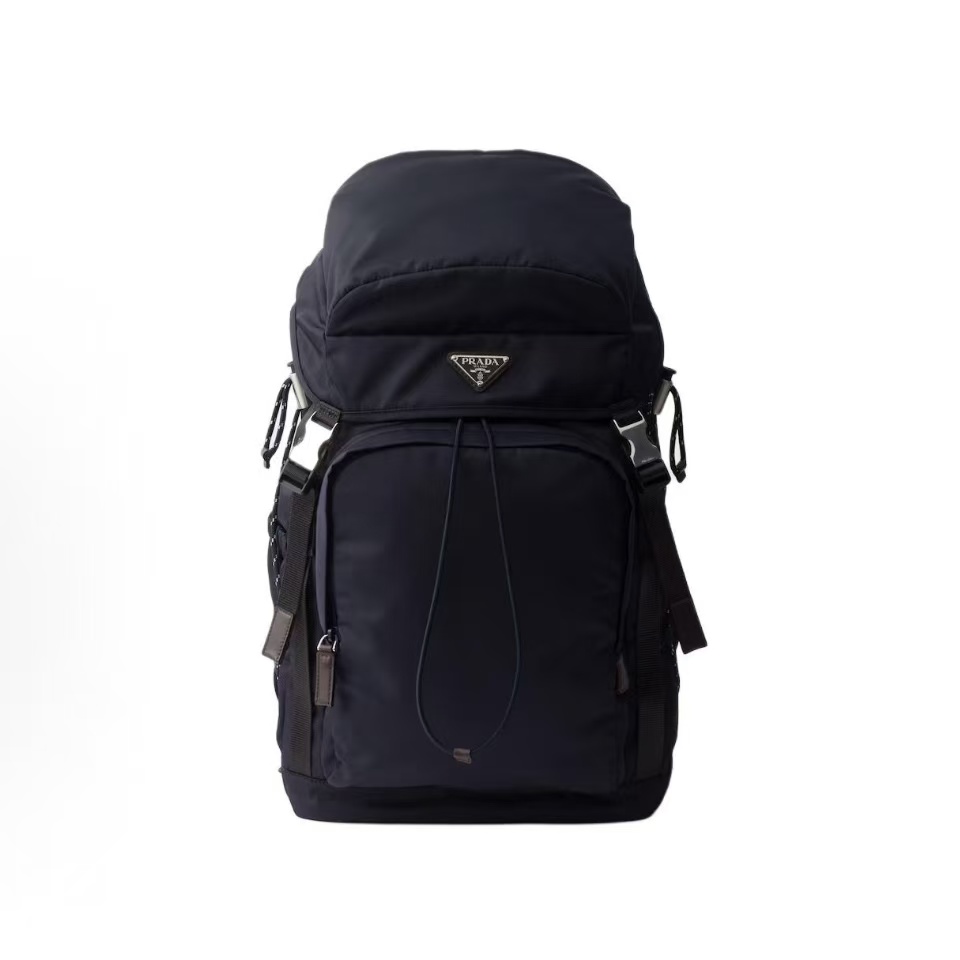 프라다 리나일론 에나멜 삼각 로고 백팩 2VZ123