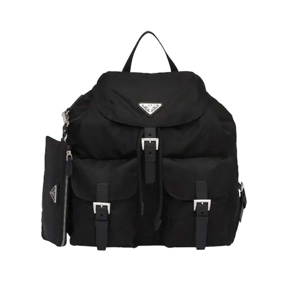 프라다 리나일론 미디엄 백팩 블랙 1BZ811