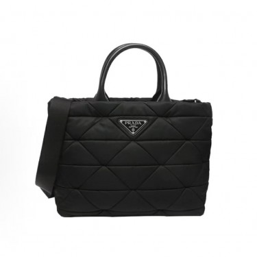 프라다 리나일론 퀼팅 나일론 토트백 1BG435