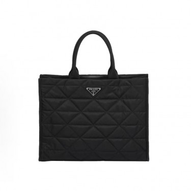 프라다 리나일론 퀼팅 토트 쇼퍼백 2VG096