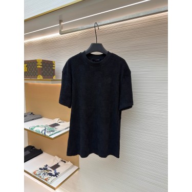 루이비통 다미에 코튼 테리 자수 반팔 티셔츠 (X공장)