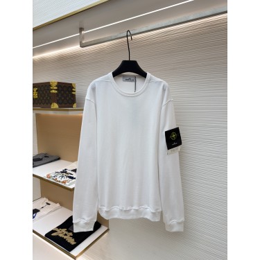 스톤아일랜드 와펜 로고 라운드넥 맨투맨