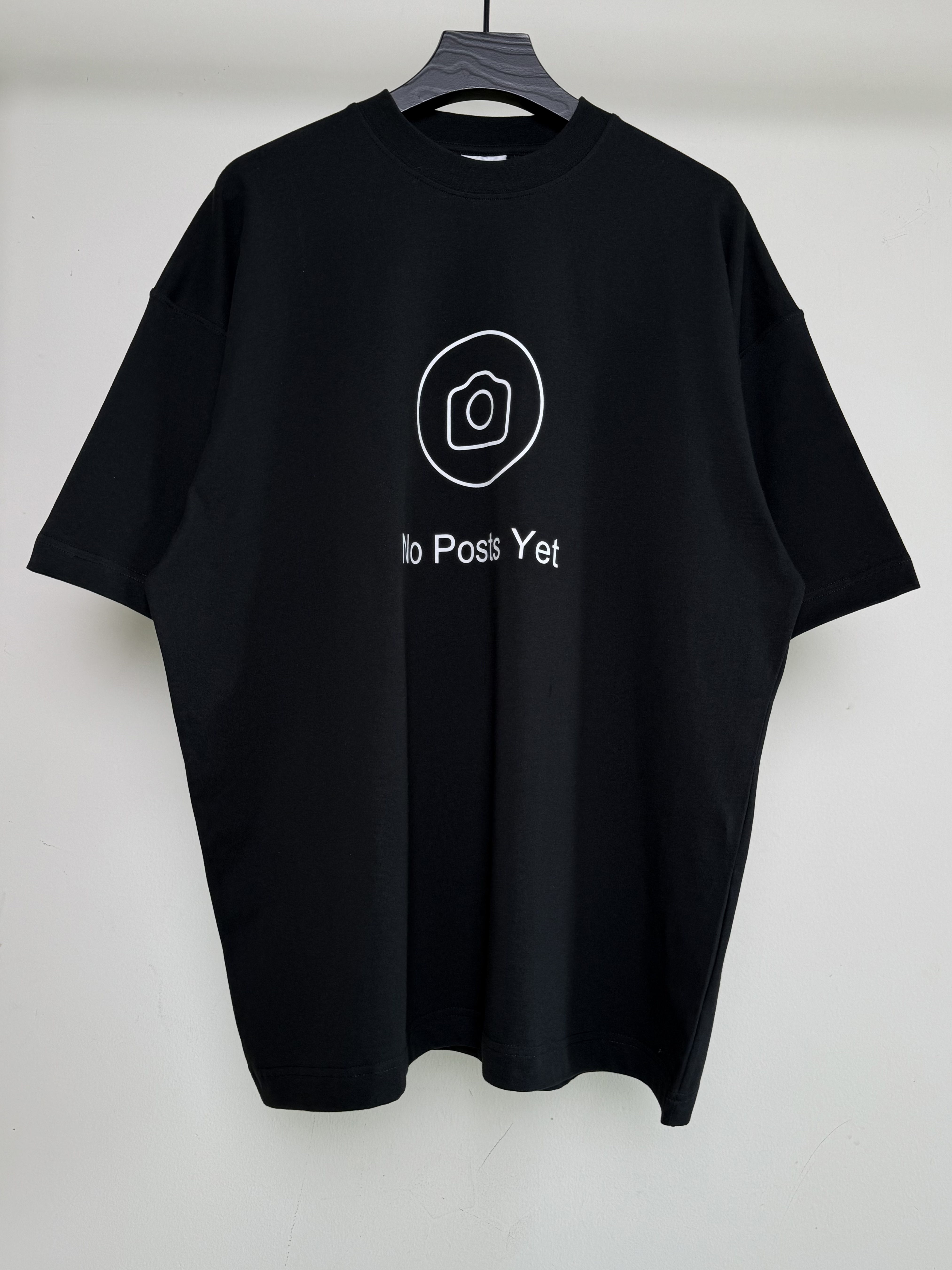 베트멍 노 포스트 레귤러 반팔 티셔츠 블랙