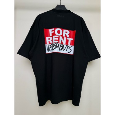 베트멍 포 렌트 오버핏 반팔 티셔츠 블랙