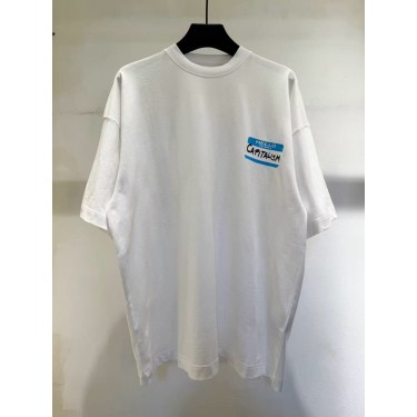 베트멍 헬로 마이 네임 이즈 캐피탈리즘 반팔 티셔츠 화이트