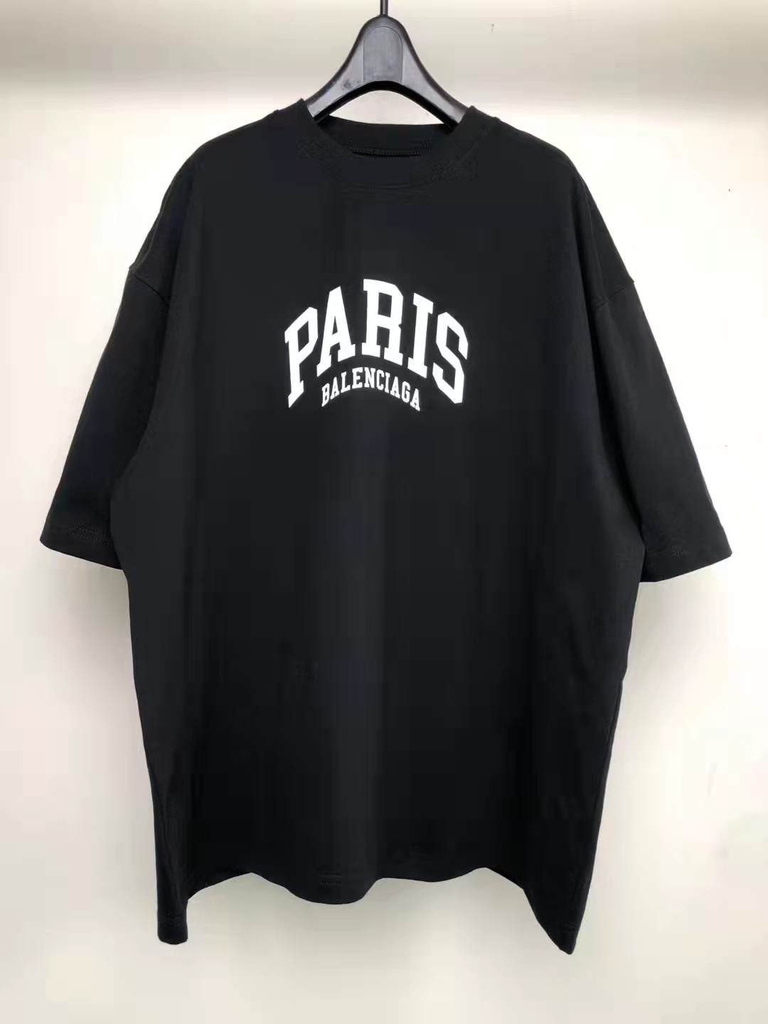 발렌시아가 2022 파리 그래픽 반팔 티셔츠 